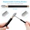 Glass Cutter(2-20mm), Glass Cutting Tool for Thick Glass, Pencil Style with Automatic Oil Feed, Carbide Tip & Ergonomic Handle for Mirrors, Tiles & Mosaics
